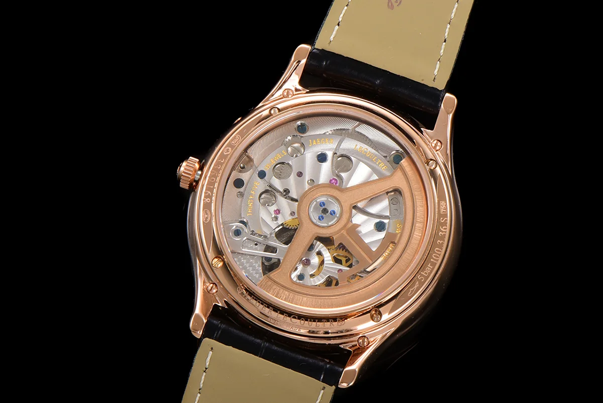 Master Ultra Thin Tourbillon Blue Dial with Diamond Bezel in Rose Gold