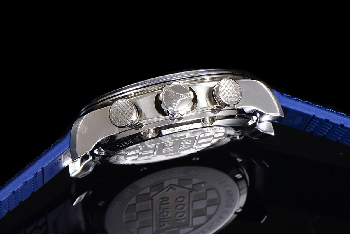 Mille Miglia GTS Chrono Blue Dial in Steel