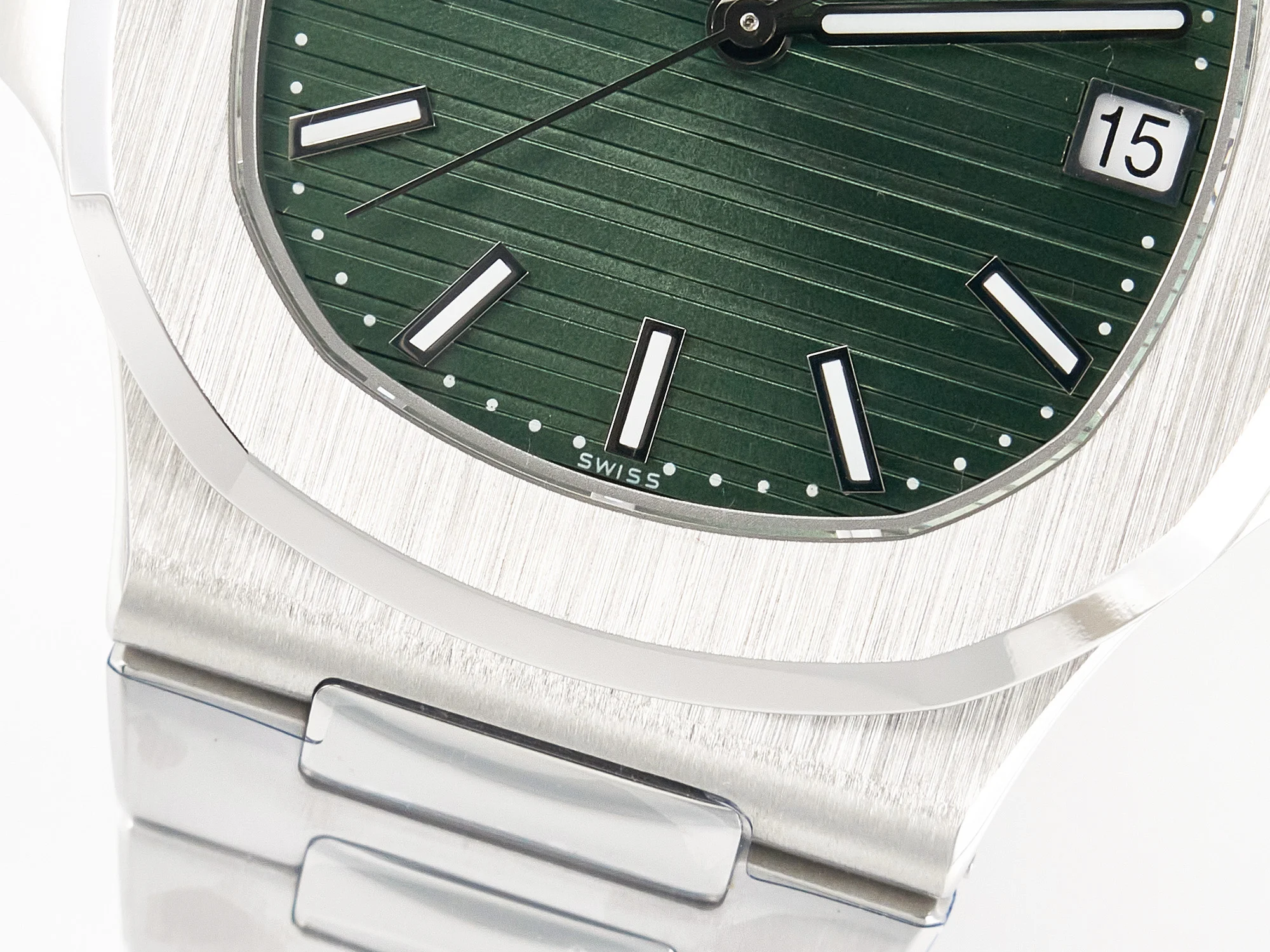 Nautilus 5711/1A 3KF 1:1 Best Edition Green Dial on SS Bracelet A324 Super Clone V2
