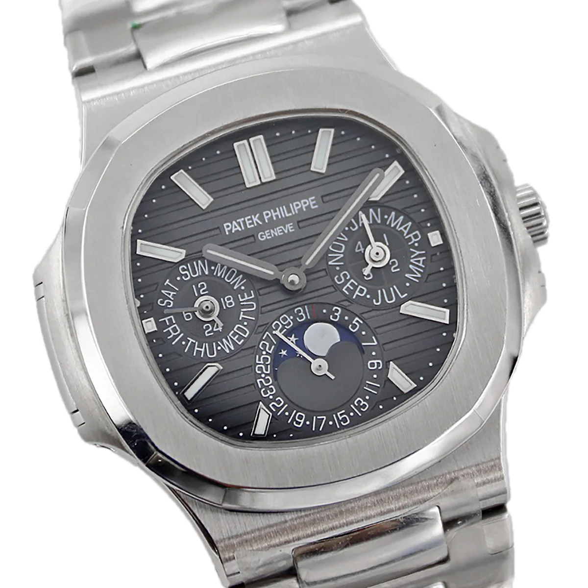 Nautilus 5740 Grey Dial in Steel