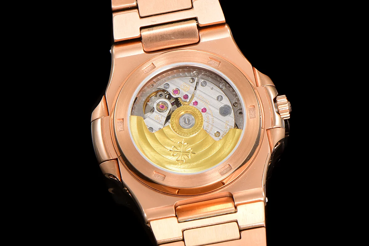 Nautilus 5740 White Dial in Rose Gold