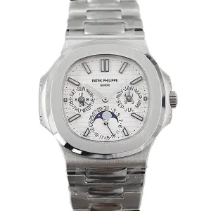 Nautilus 5740 White Dial in Steel