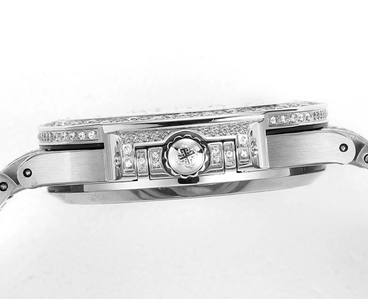 Nautilus 7118/1450G-001 Diamond Paved Dial on White Gold