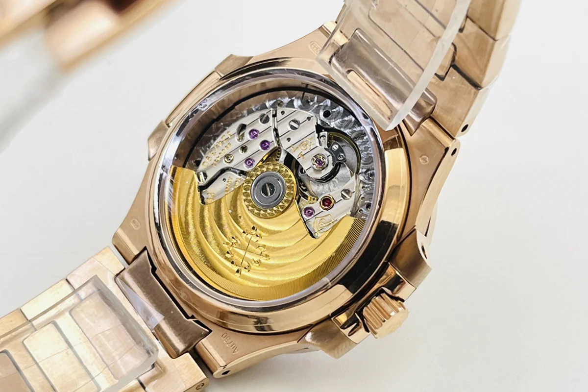 Nautilus 7118 Golden Brown Opaline Dial with Diamond Markers