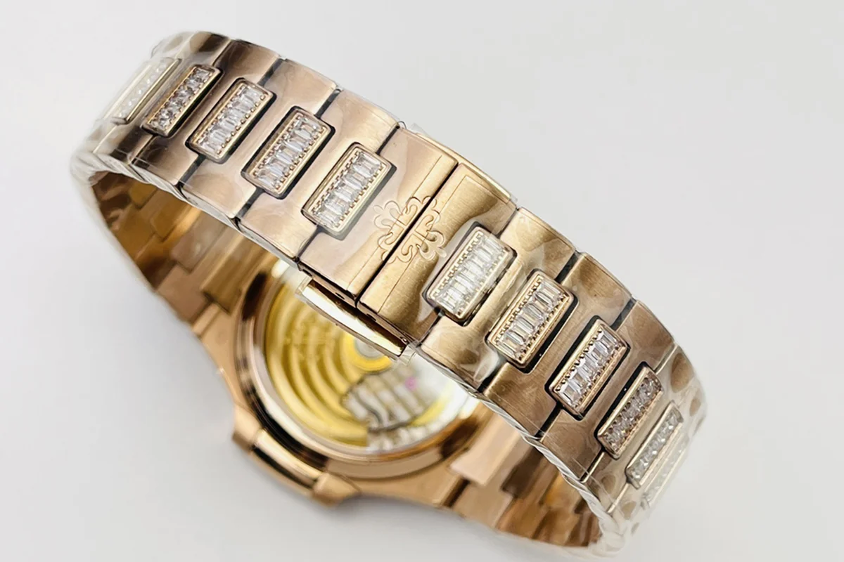 Nautilus 7118 Golden Brown Opaline Dial with Diamond Markers