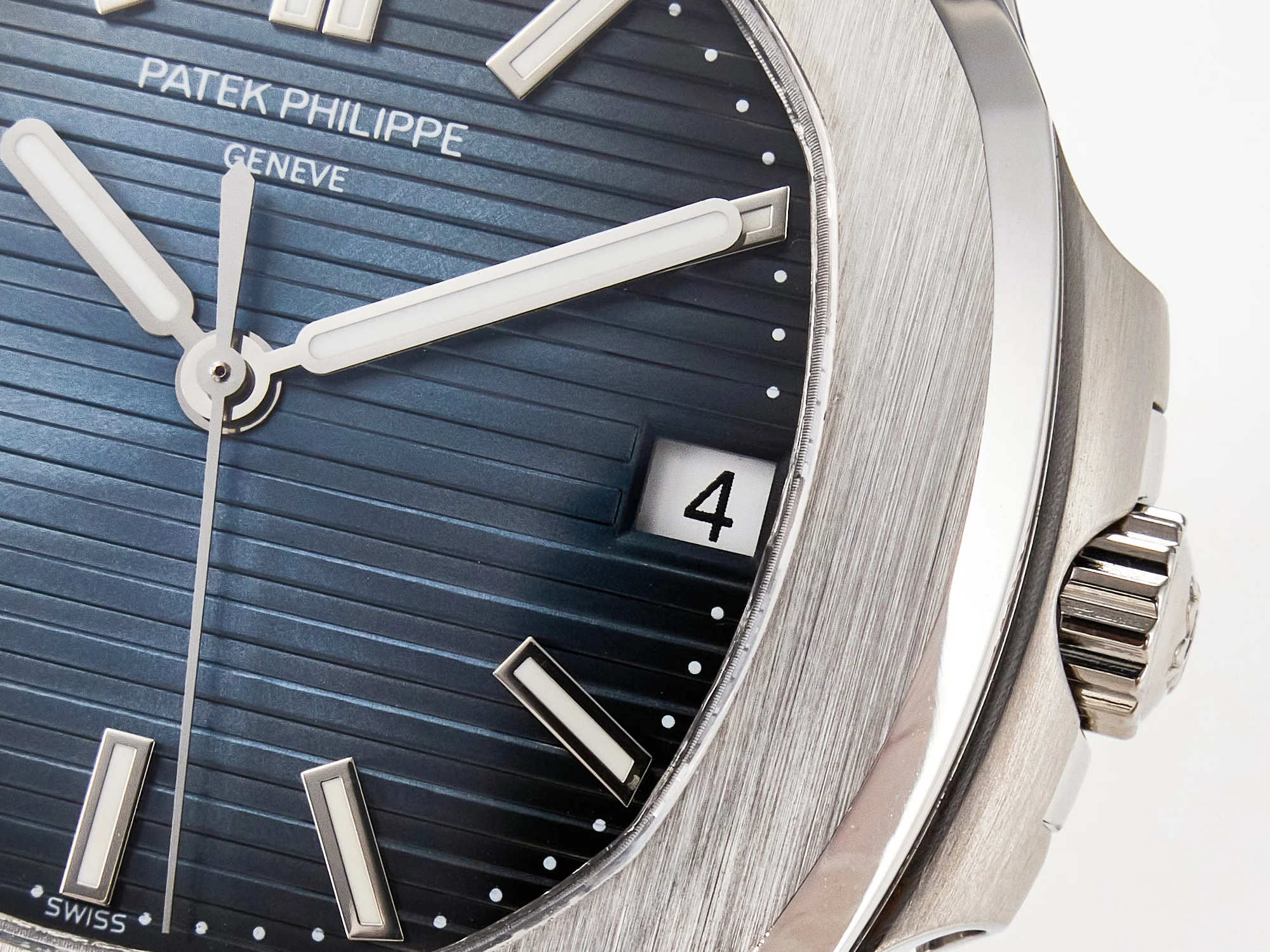 Nautilus Jumbo 5711 JJF 1:1 Best Edition Blue Textured Dial On SS Bracelet A324 V3