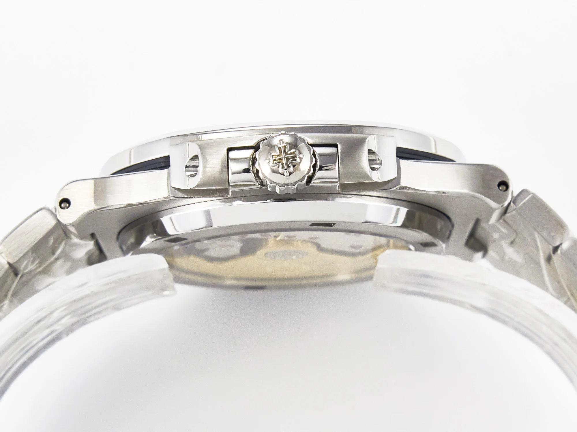 Nautilus Jumbo 5711 JJF 1:1 Best Edition Blue Textured Dial On SS Bracelet A324 V3