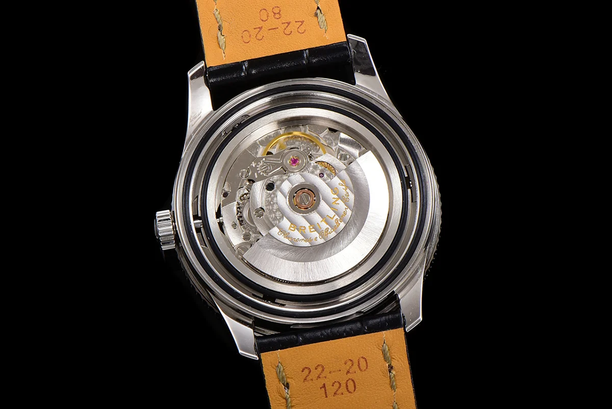 Navitimer Automatic 41 Black and White Dial in Steel