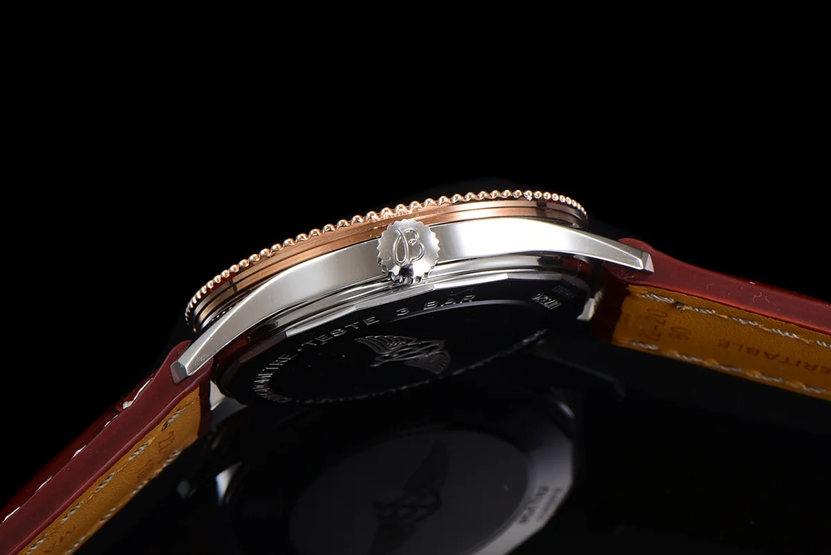 Navitimer Automatic 41 Slate Grey Dial in Rose Gold