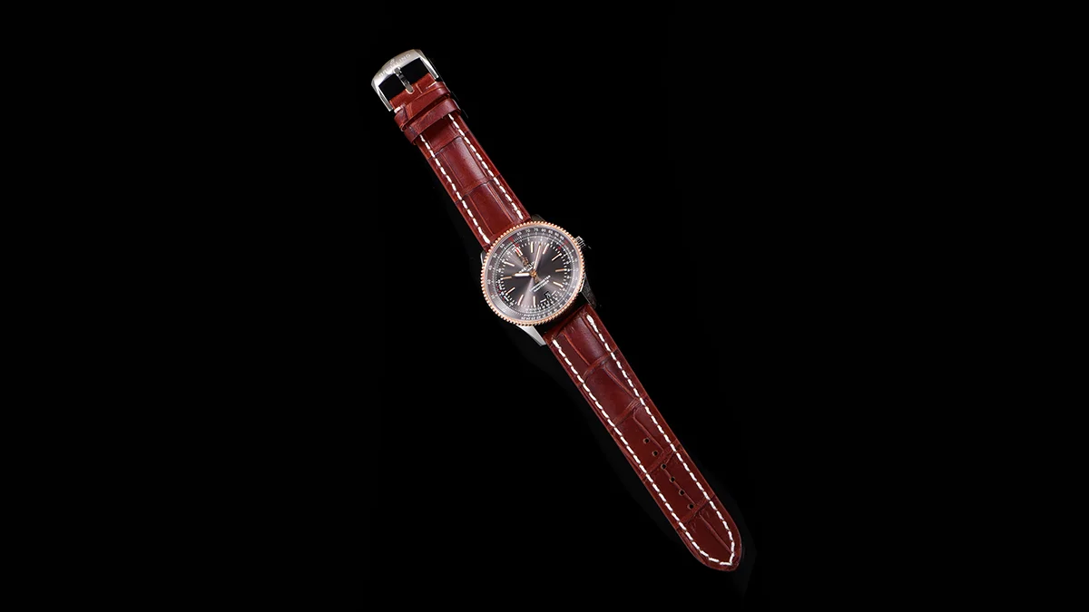 Navitimer Automatic 41 Slate Grey Dial in Rose Gold