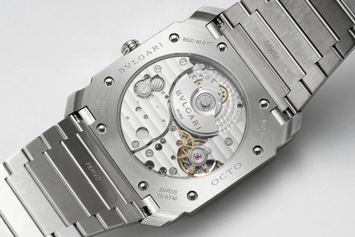 Octo Finissimo Grey Dial in Steel