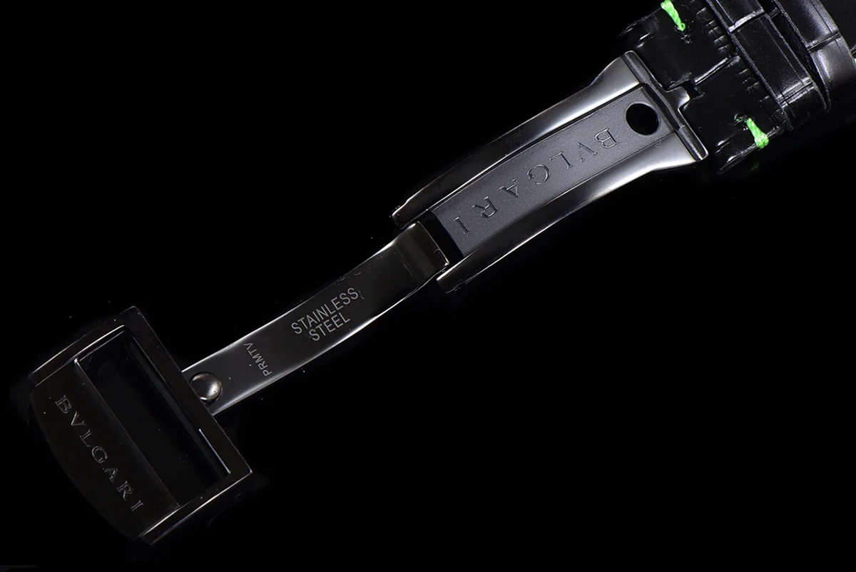 Octo Roma Watch with Green Markers