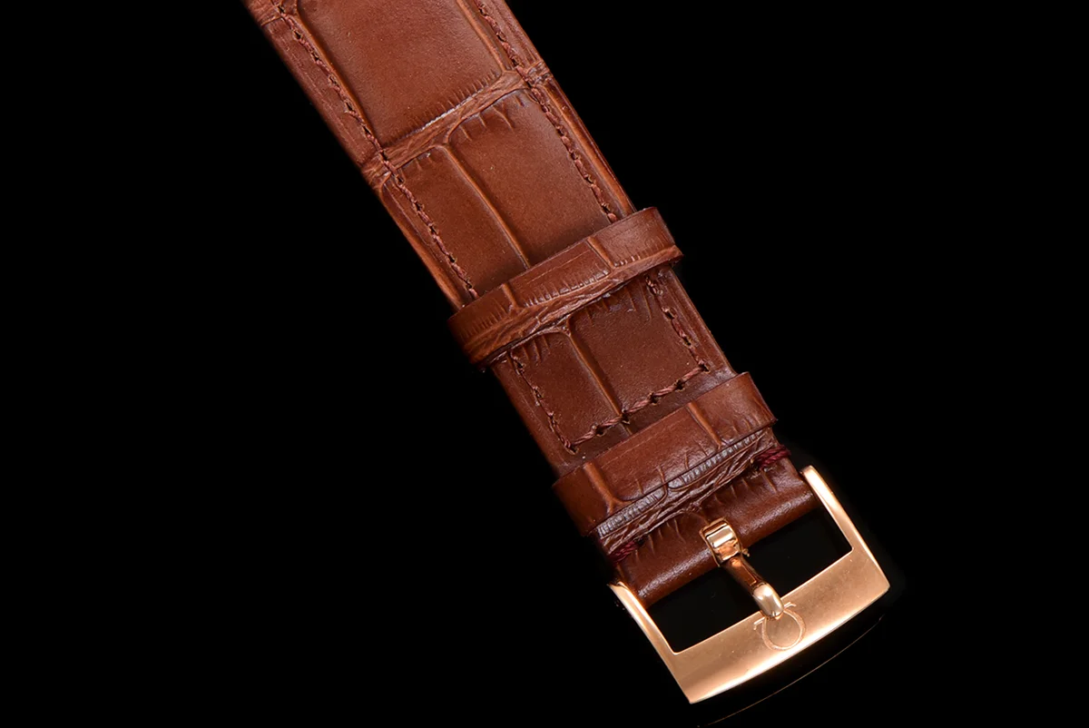 Omega De Ville Prestige Co‑Axial Master Chronometer 40mm White Dial in Rose Gold