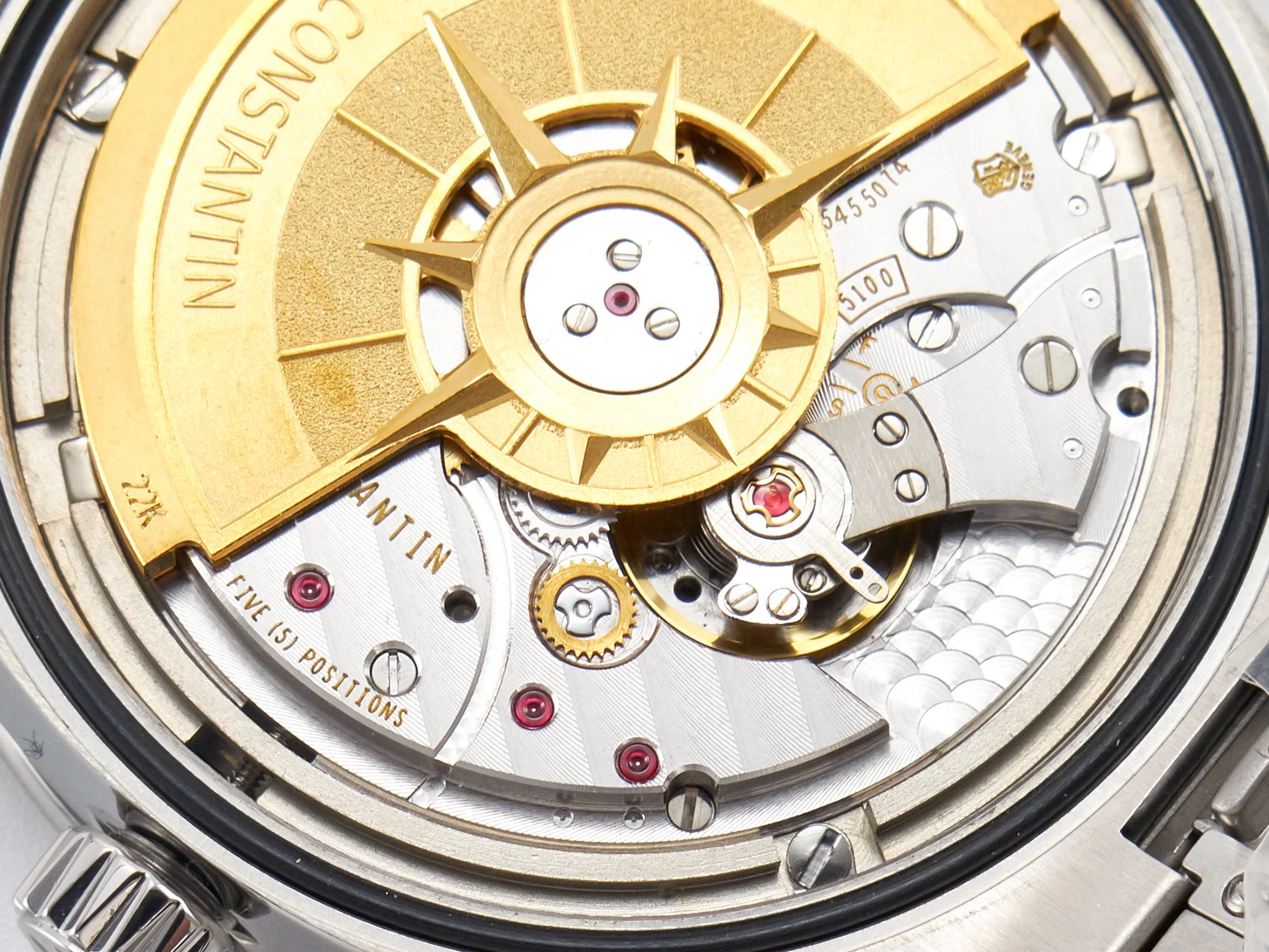 Overseas 4500V SS ZF 1:1 Best Edition Blue Dial on SS Bracelet A5100
