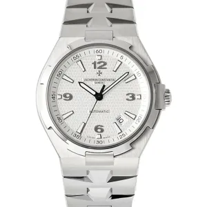 Overseas Automatic 47040 White Dial in Steel