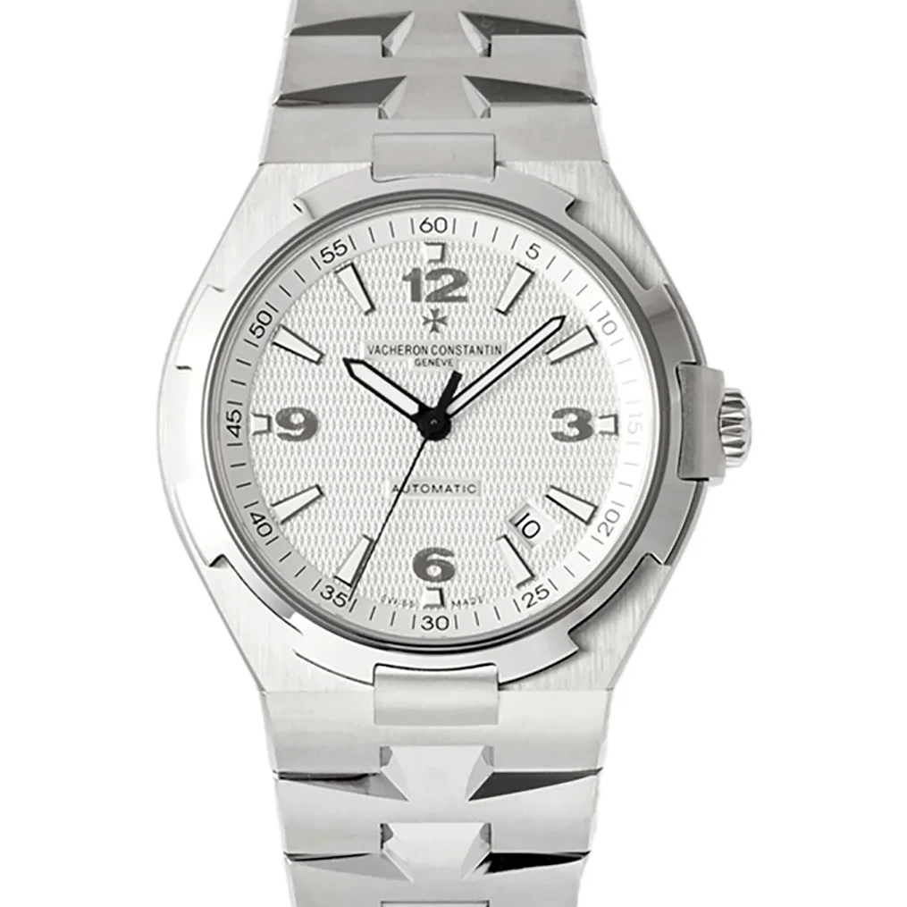 Overseas Automatic 47040 White Dial in Steel