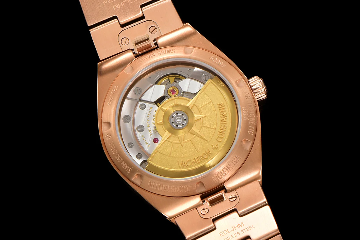 Overseas Pink Dial Ref. 4205 35mm in Rose Gold