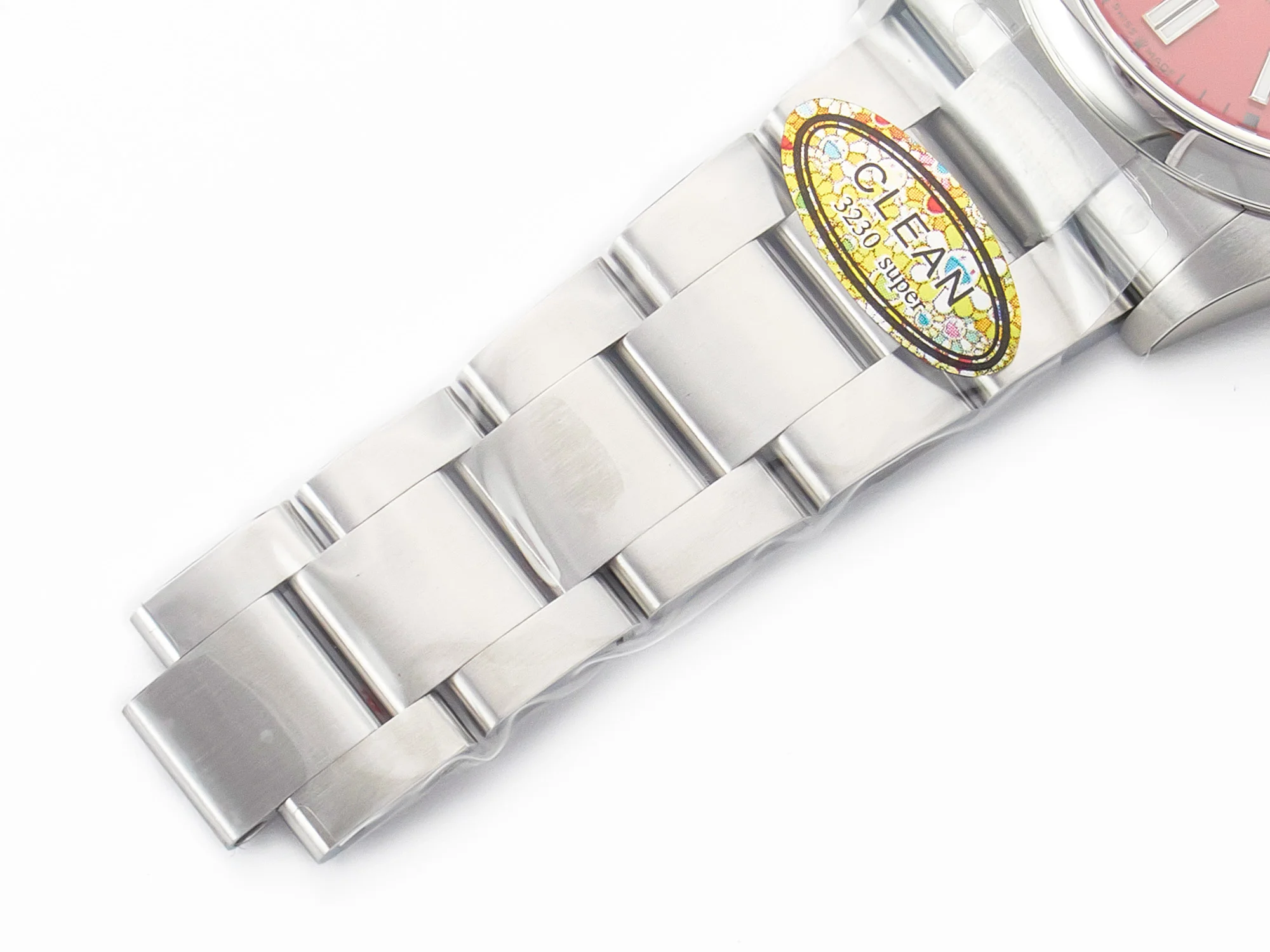 Oyster Perpetual 36mm 126000 Clean 1:1 Best Edition 904L Steel Red Dial on SS Bracelet VR3230