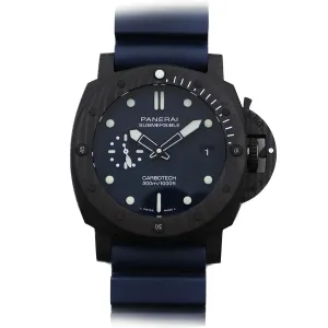 PAM1232 Submersible QuarantaQuattro Carbotech™ Blu Abisso 44mm