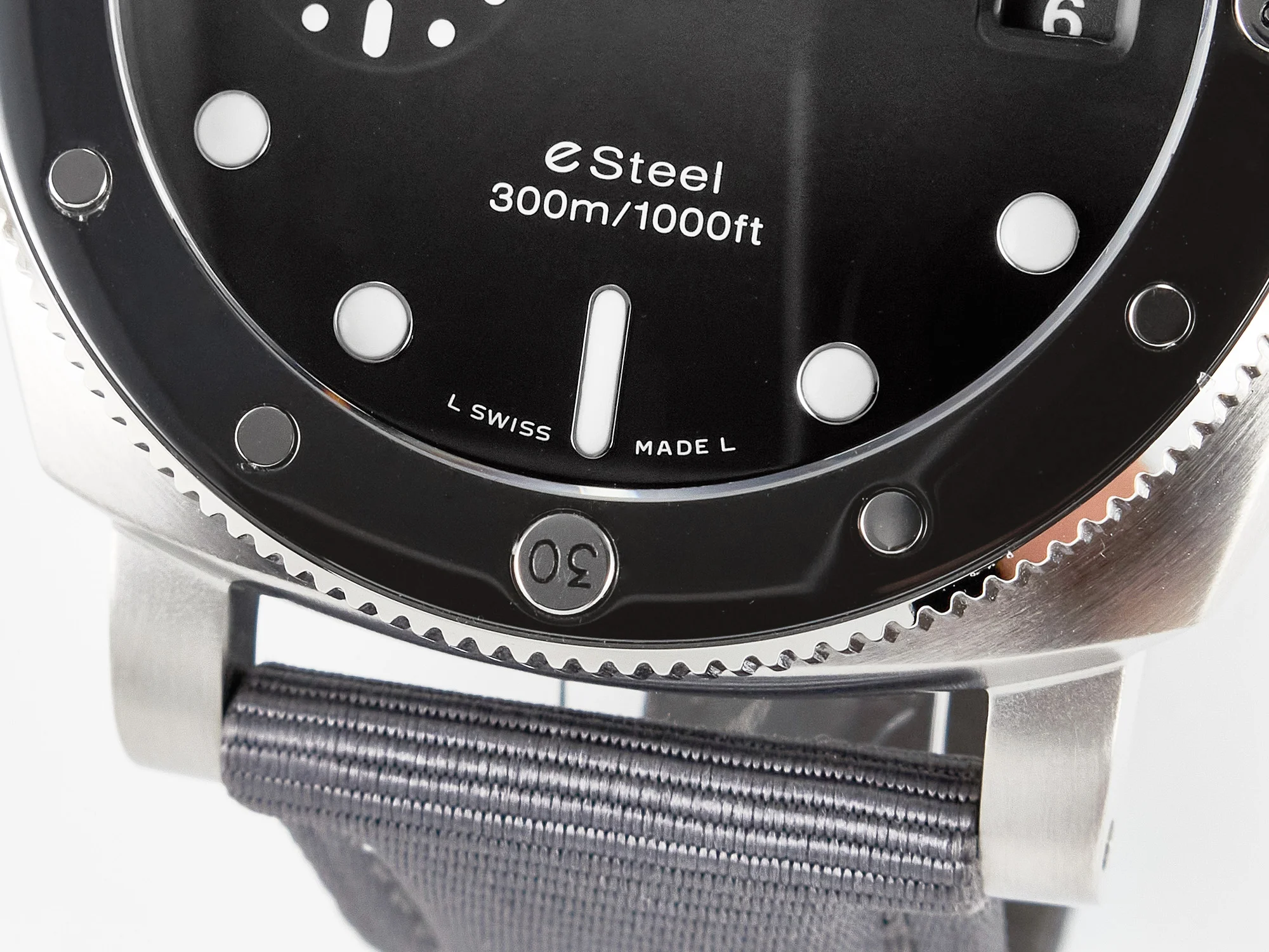PAM1288 Y VSF 1:1 Best Edition Gray Dial on Gray Nylon Strap P900