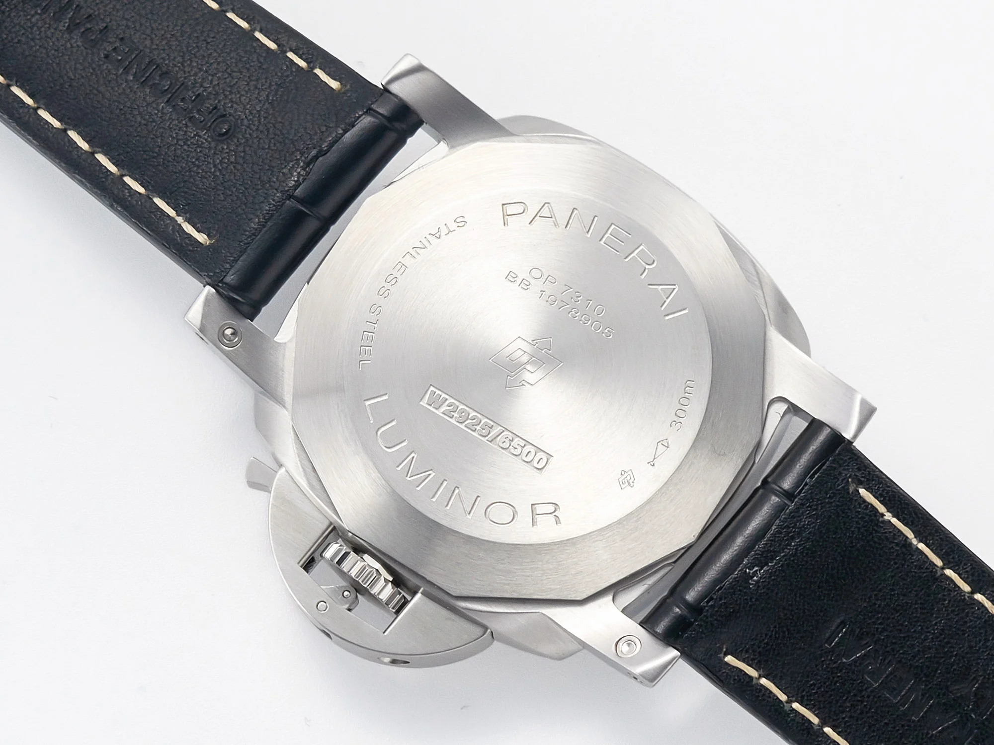 PAM1312 W VSF 1:1 Best Edition Black Dial on Black Leather Strap P.9010 Clone