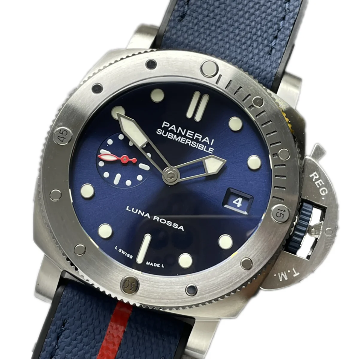 PAM1391 Luminor Submersible Quarantaquattro Luna Rossa 44mm