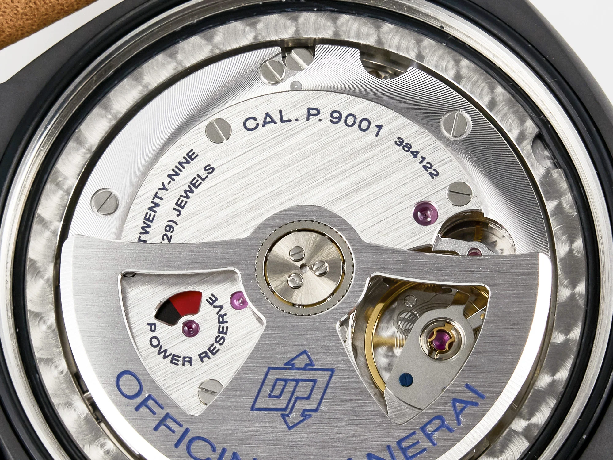 PAM441 Luminor Due VSF Best Edition Black Dial Black Carbon Bezel on Brown Asso Strap AXXXIV