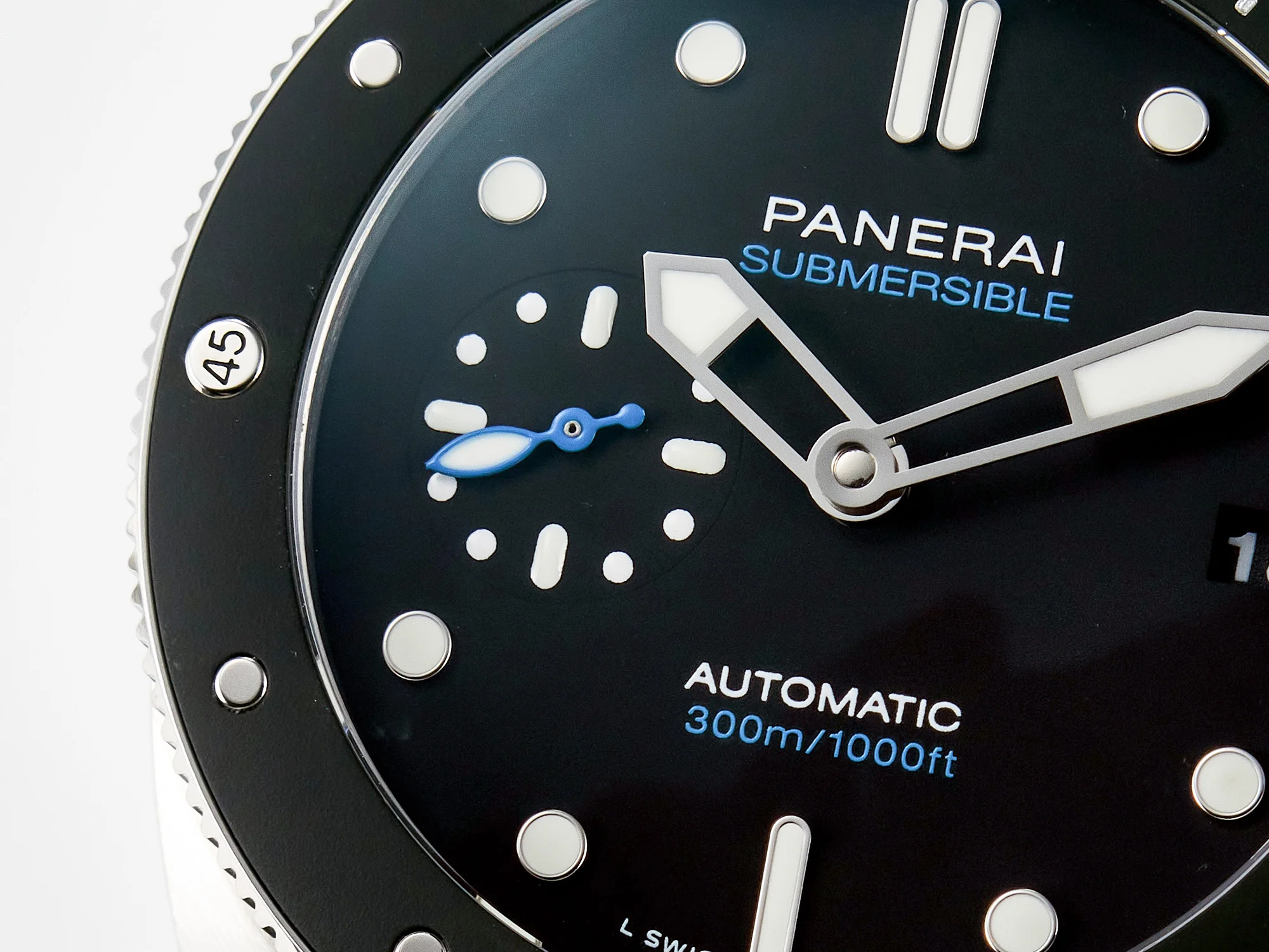 PAM683 Luminor Submersible 42mm VSF Best Edition Black Dial on Rubber Strap P900 Clone