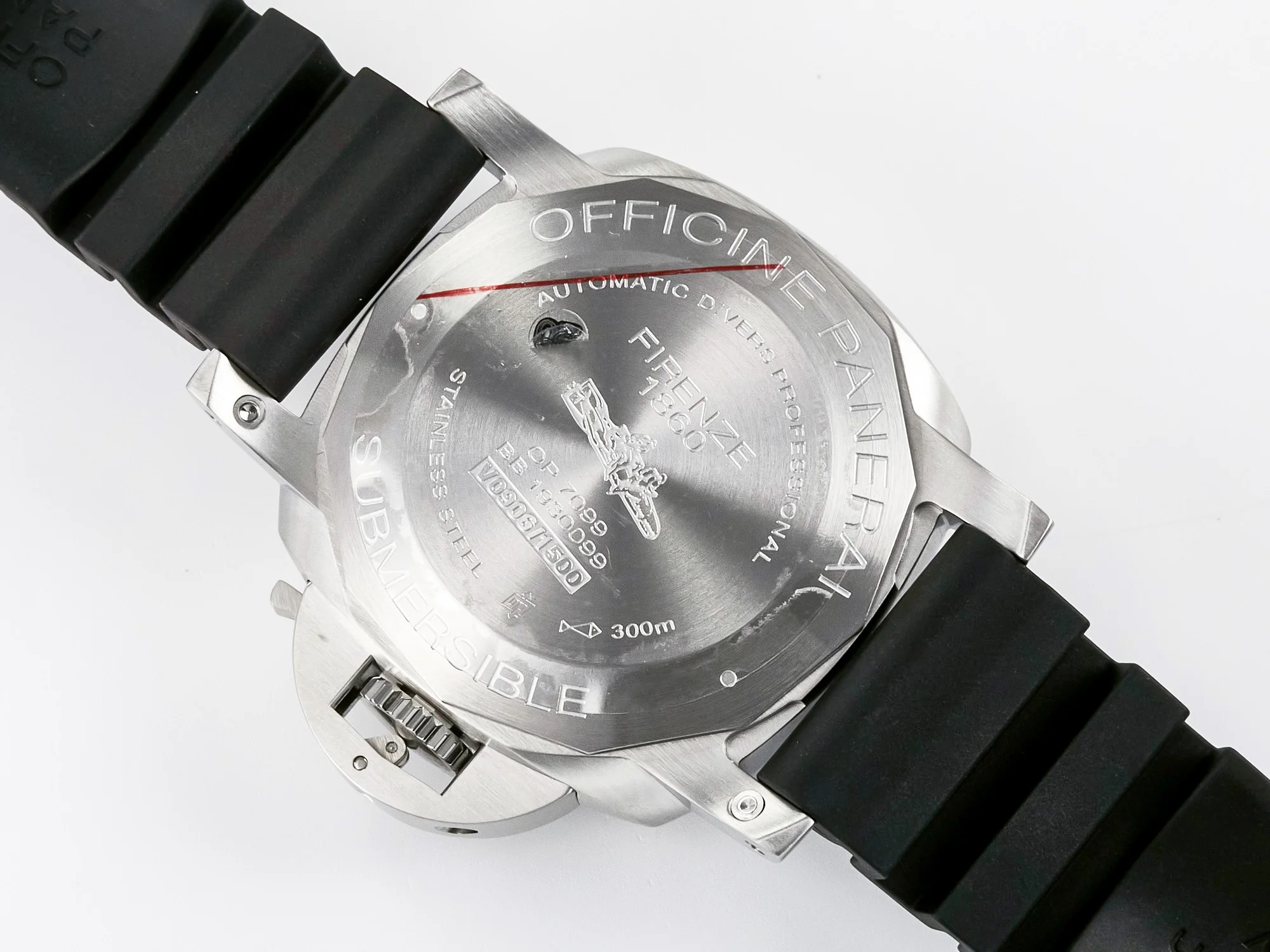 PAM683 Luminor Submersible 42mm VSF Best Edition Black Dial on Rubber Strap P900 Clone