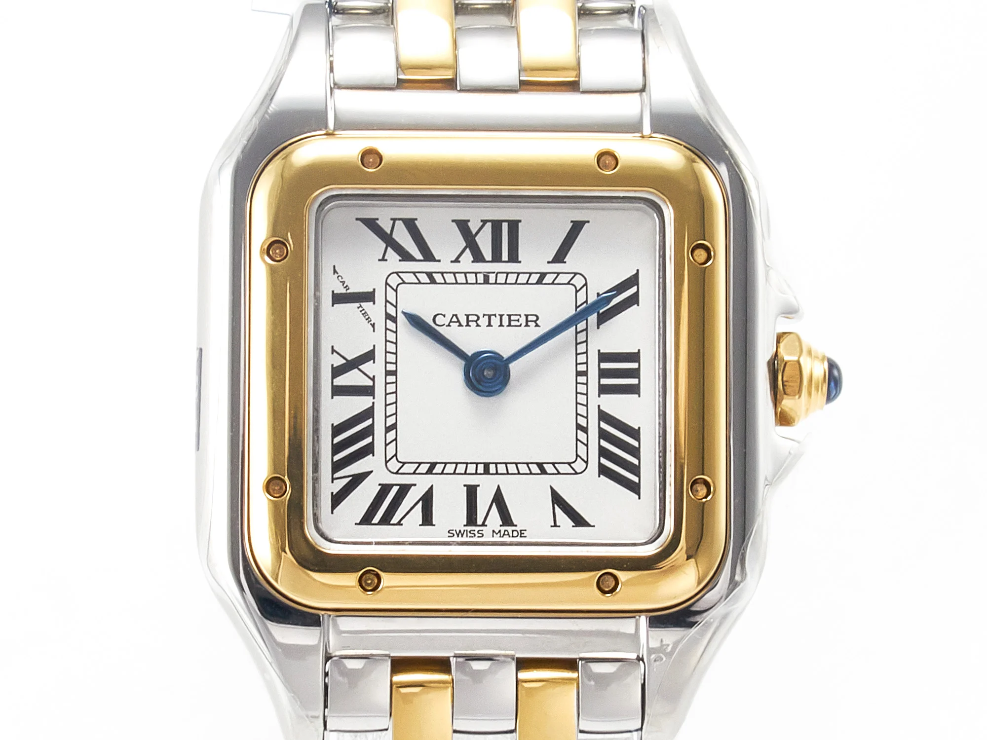 Panthère Secrete Ladies 22mm SS/YG 8848F 1:1 Best Edition White Dial on SS/YG Bracelet Ronda Quartz