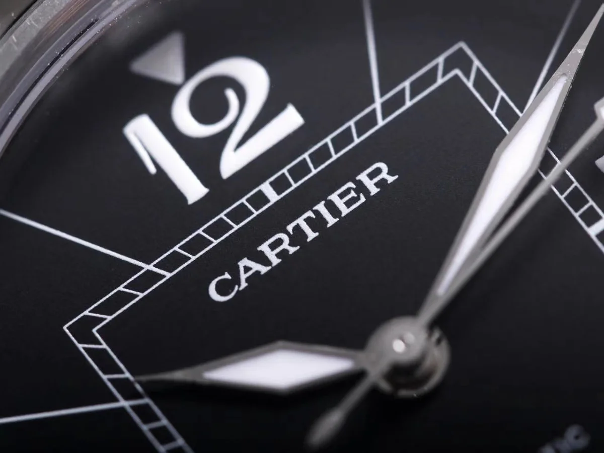 Pasha de Cartier Black Dial 35mm in Bracelet