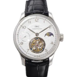 Portugese Tourbillon White Dial on Steel