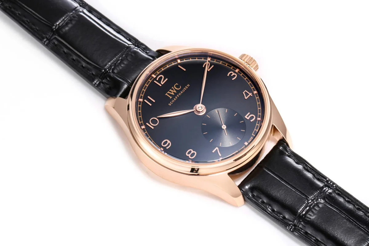 Portugieser Automatic 40 IW358401 Black Dial in Rose Gold