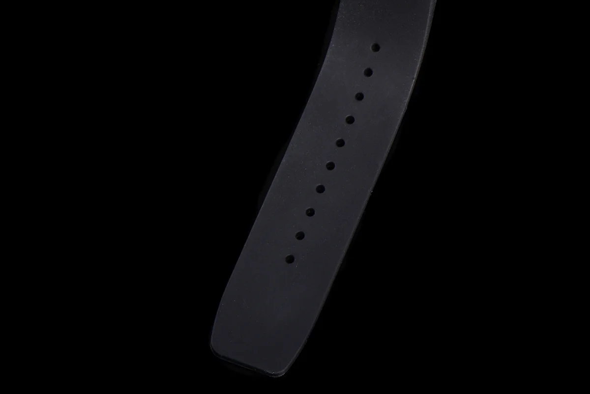RM 007 Automatic Ladies in Steel on Black Rubber Strap