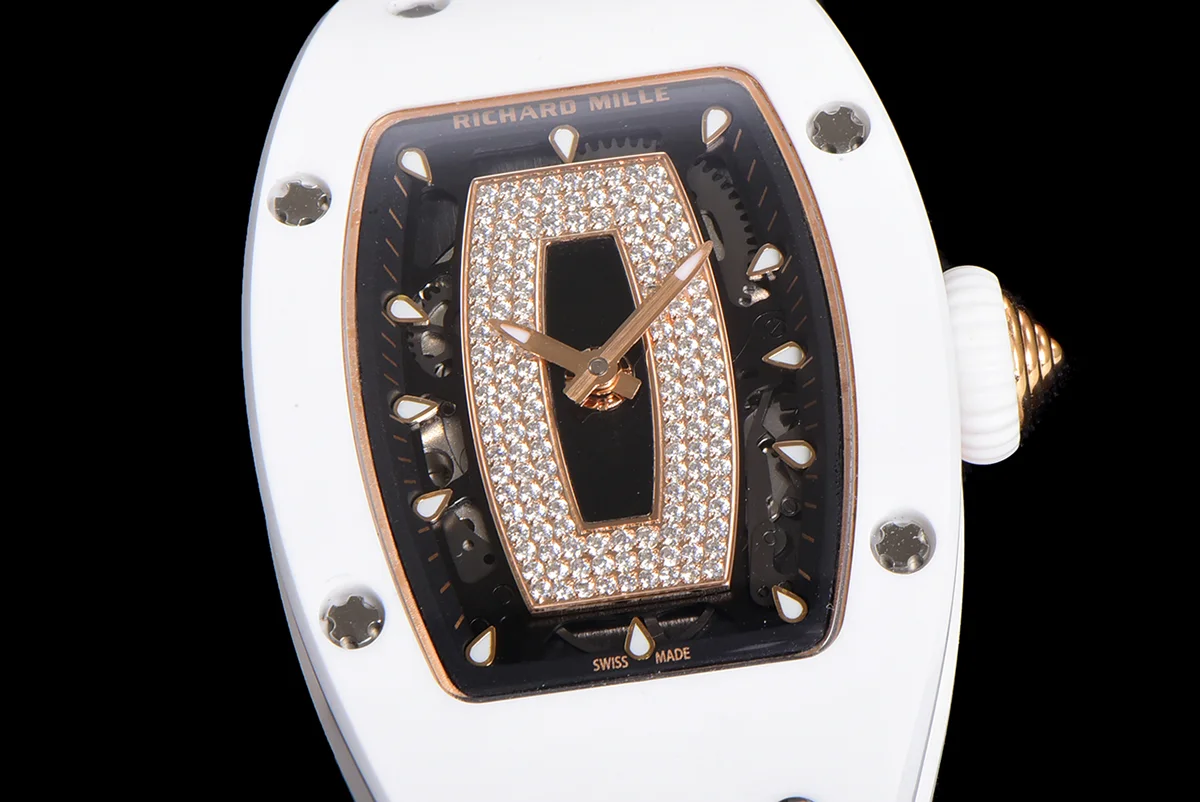 RM 007 Automatic Ladies White Ceramic