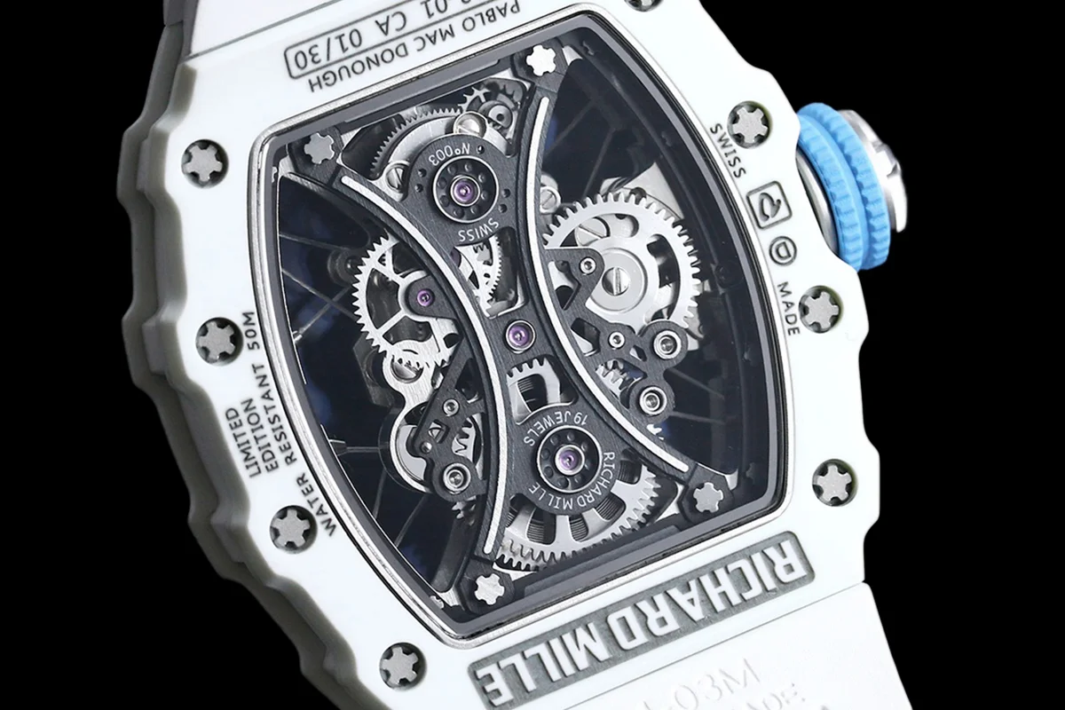 RM053-01 Richard Mille Pablo MacDonough in White Strap