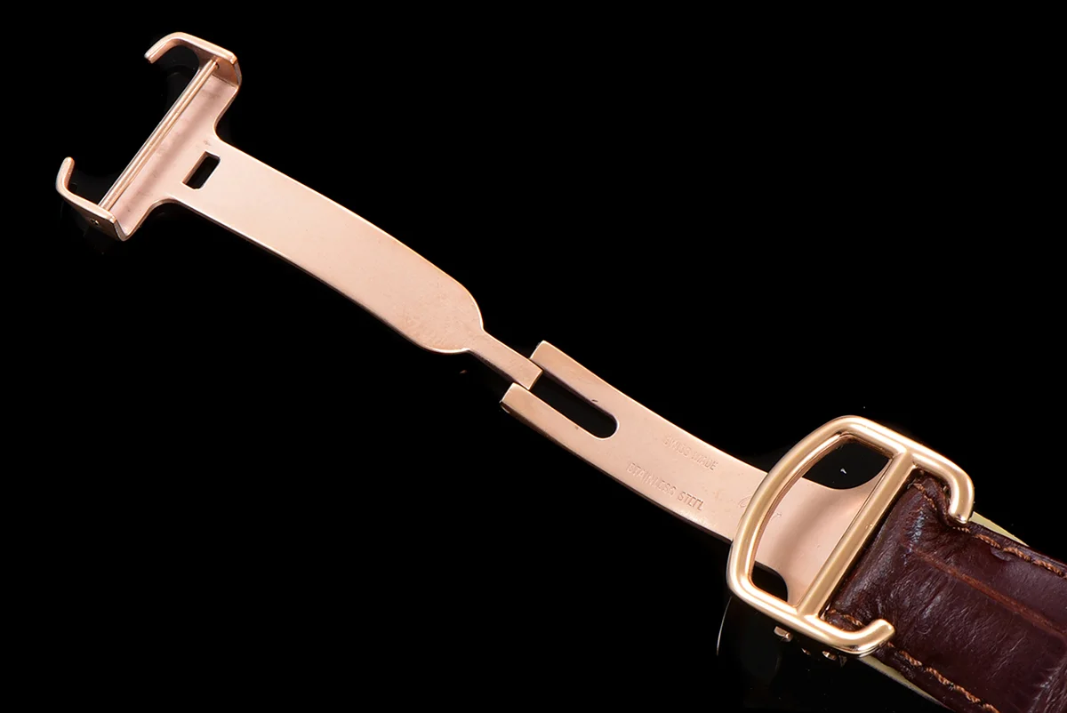 Rotonde De Cartier White Dial in Rose Gold