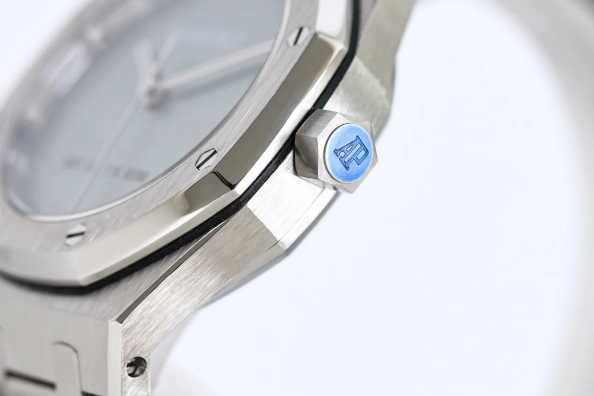 Royal Oak 15550 Silver Dial 1017 ALYX 9SM in White Gold