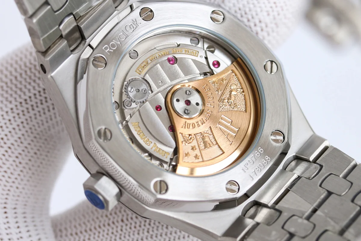 Royal Oak 15550 Silver Dial 1017 ALYX 9SM in White Gold