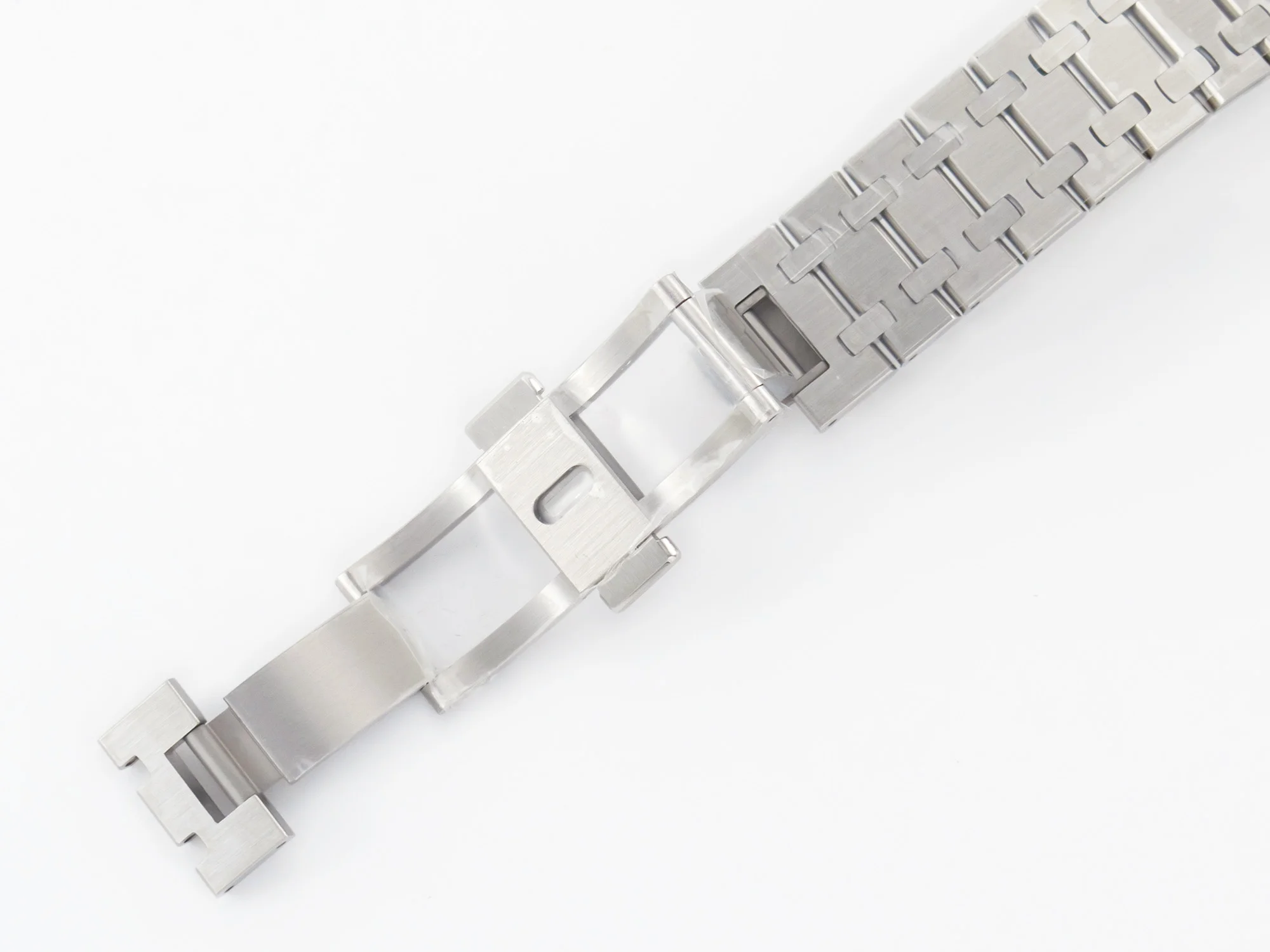 Royal Oak 34mm SS ZF 1:1 Best Edition White Textured Dial on SS Bracelet A5800