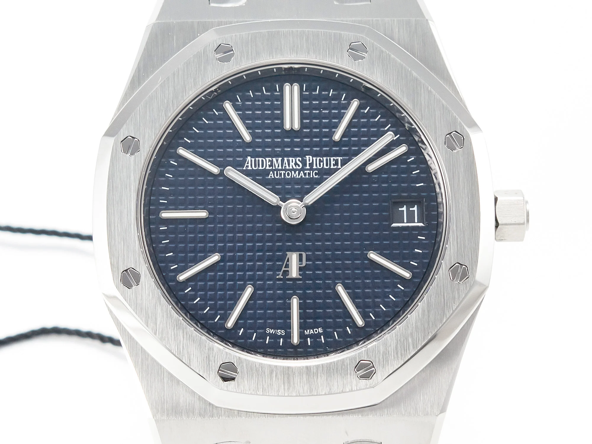 Royal Oak 39mm 15202 SS ZF 1:1 Best Edition Blue Textured Dial on SS Bracelet A2121 V2