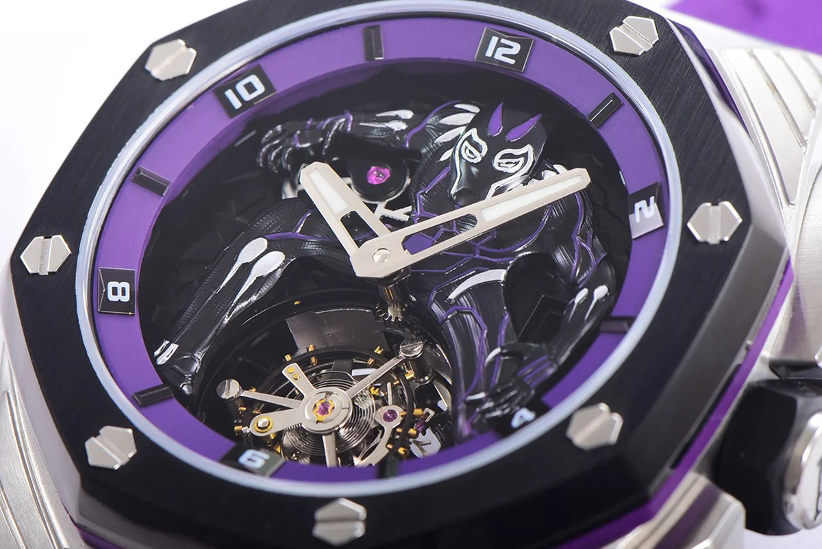 Royal Oak Concept “Black Panther” Flying Tourbillon 26620