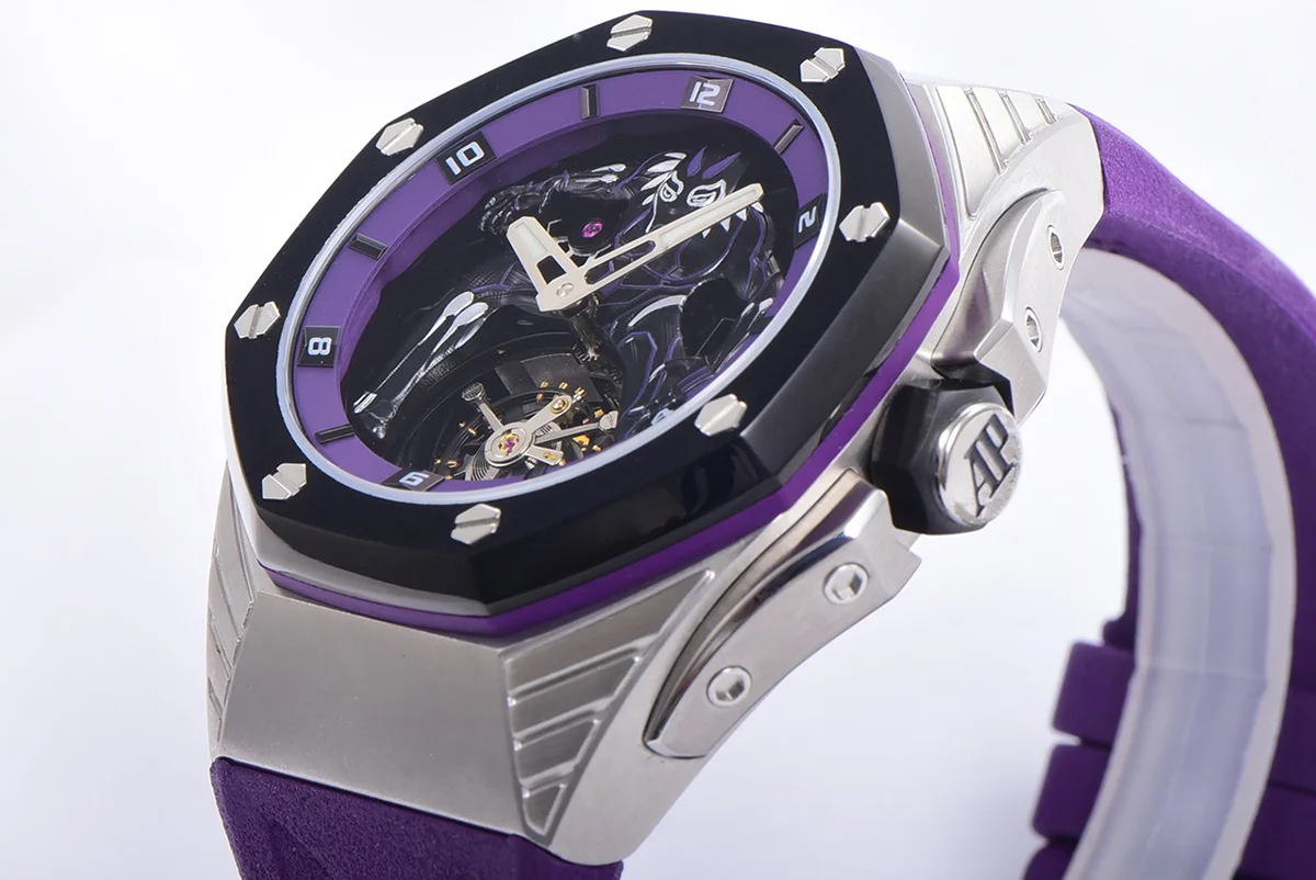 Royal Oak Concept “Black Panther” Flying Tourbillon 26620