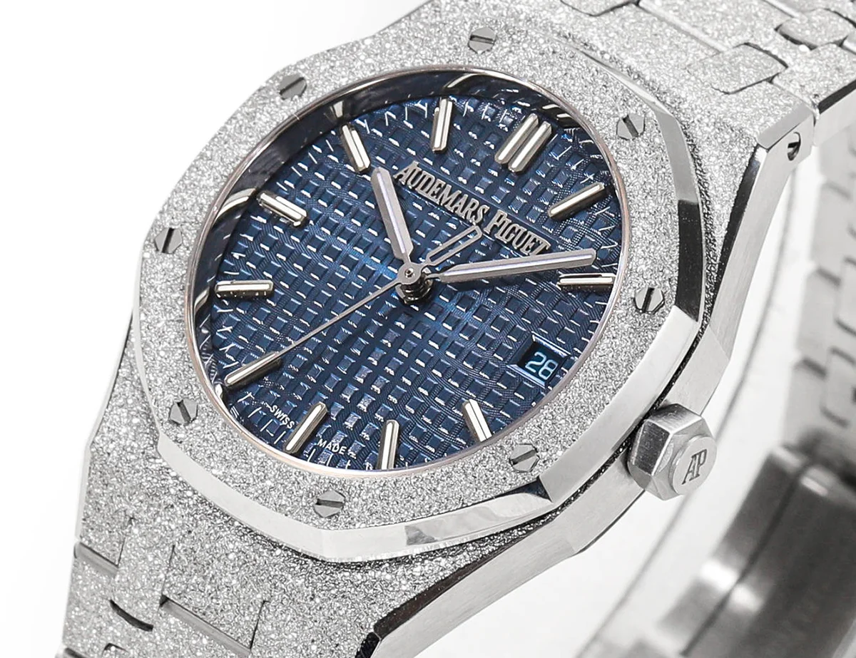 Royal Oak Frosted Gold Selfwinding Blue Dial