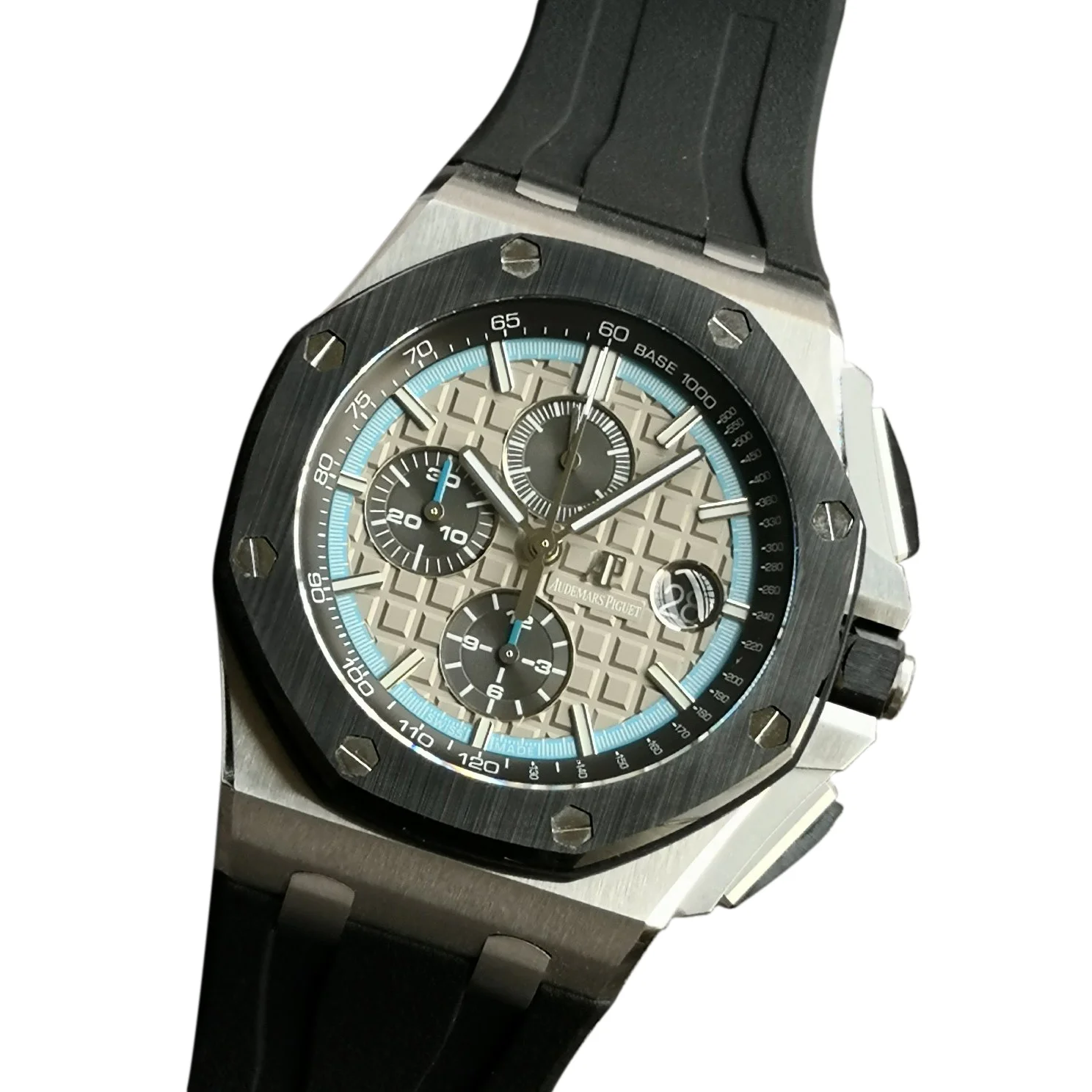Royal Oak Offshore Novelty 44mm Grey Dial with Ceramic Bezel in Steel