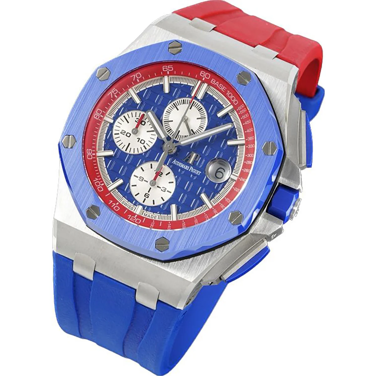Royal Oak Offshore Novelty 44mm “Russian Flag” Ref. 26400SO.OO.A502CA.01