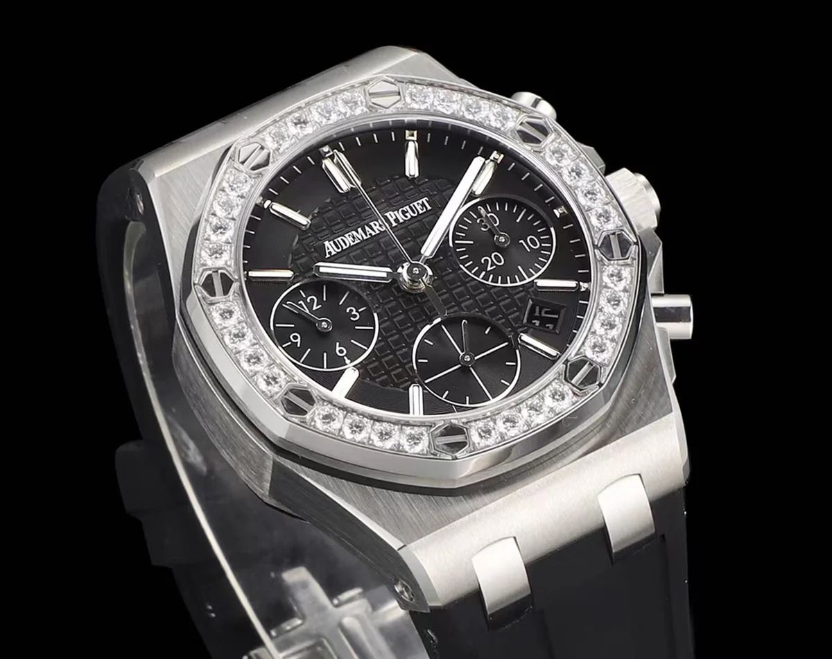 Royal Oak Offshore Selfwinding Chronograph 37mm Black Dial in Steel Ref. 26231ST.ZZ.D002CA.01