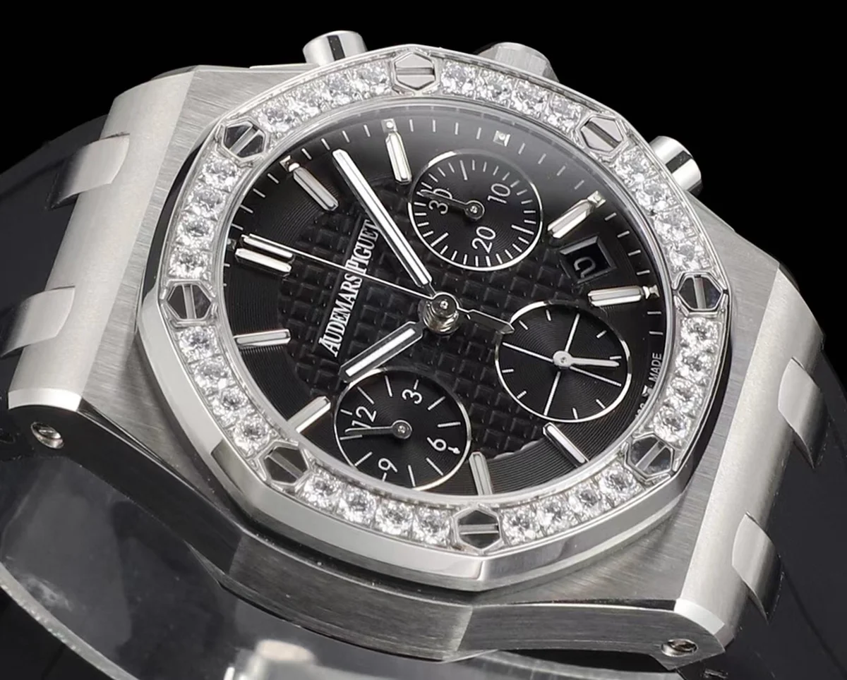 Royal Oak Offshore Selfwinding Chronograph 37mm Black Dial in Steel Ref. 26231ST.ZZ.D002CA.01
