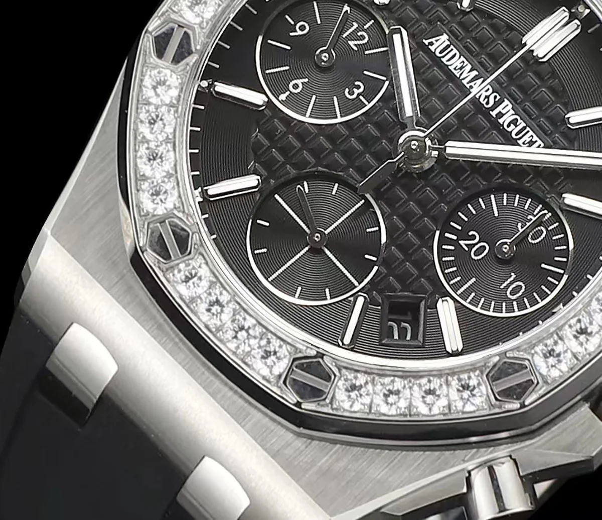 Royal Oak Offshore Selfwinding Chronograph 37mm Black Dial in Steel Ref. 26231ST.ZZ.D002CA.01
