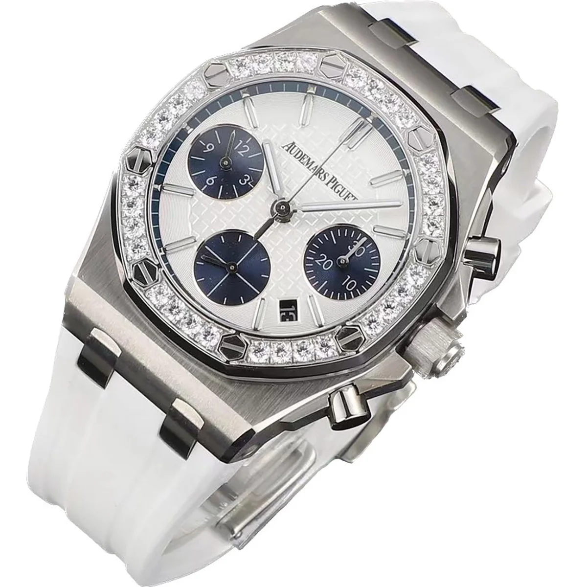 Royal Oak Offshore Selfwinding Chronograph 37mm White Dial in Steel Ref. 26231ST.ZZ.D010CA.01